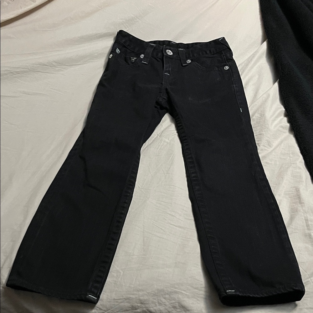 True Religion Kids Black Jeans